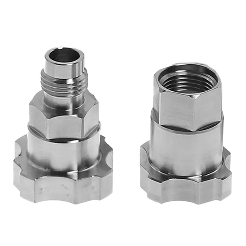 1.0 Series Air Spray Gun Stainless Steel Thread Adapter