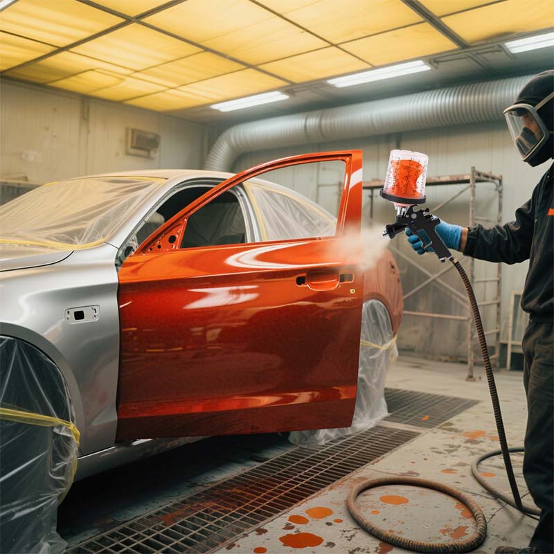 More efficient spray painting solution：Disposable paint cups