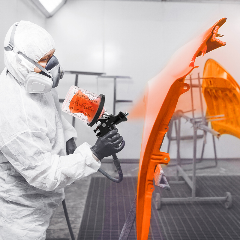 Fill it, lock it, spray it——It's done!